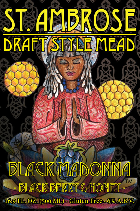 Black Madonna Sour Blackberry Draft Mead
