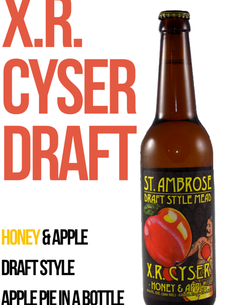 X.R. Cyser - Apple Cyser Michigan Mead - St. Ambrose Cellars